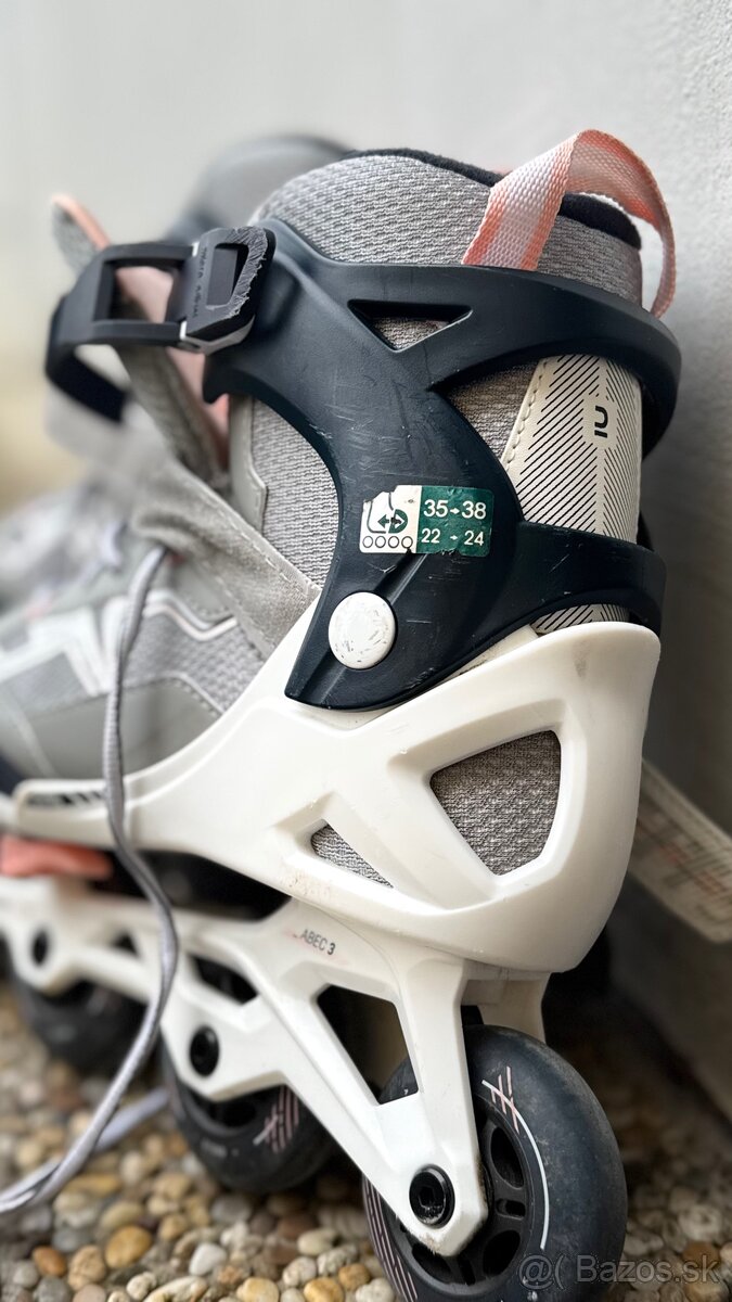 Detské kolieskové korčule velkost 35-38 - 2