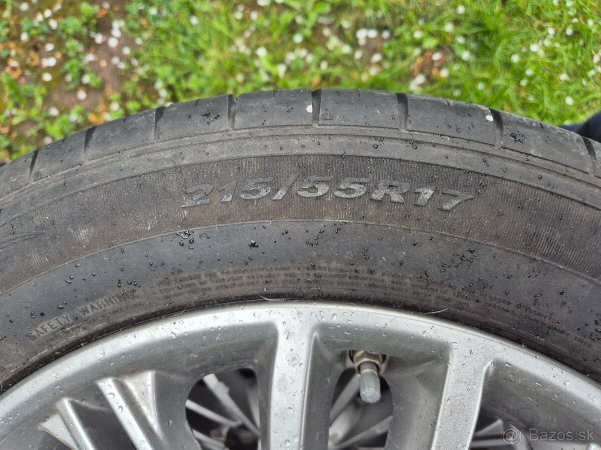 Hyundai Kona letne kolesa a pneu 215/55 R17 - 2