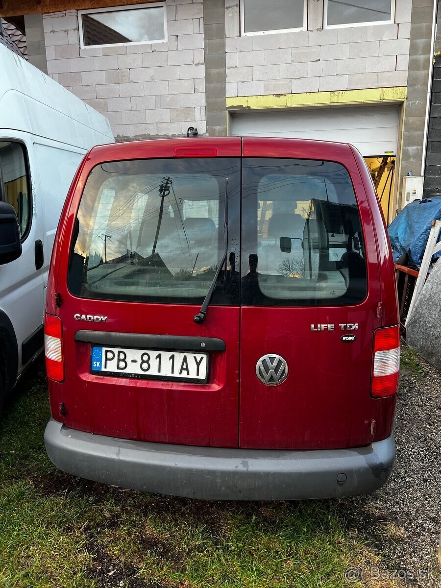 Volkswagen Caddy LIFE. 1.9tdi 77kw - 2