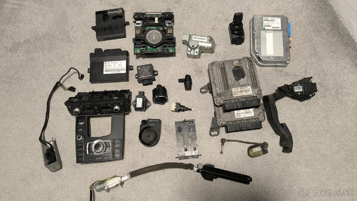 Audi A8 D3 riadiace jednotky - 2