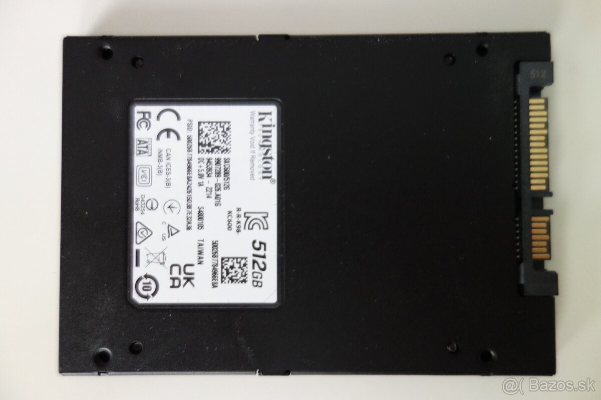 512GB SSD KINGSTON KC600 SATA - 2