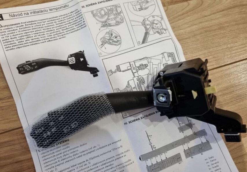 Páčka TEMPOMATu OCTAVIA SUPERB YETI GOLF PASSAT - 2