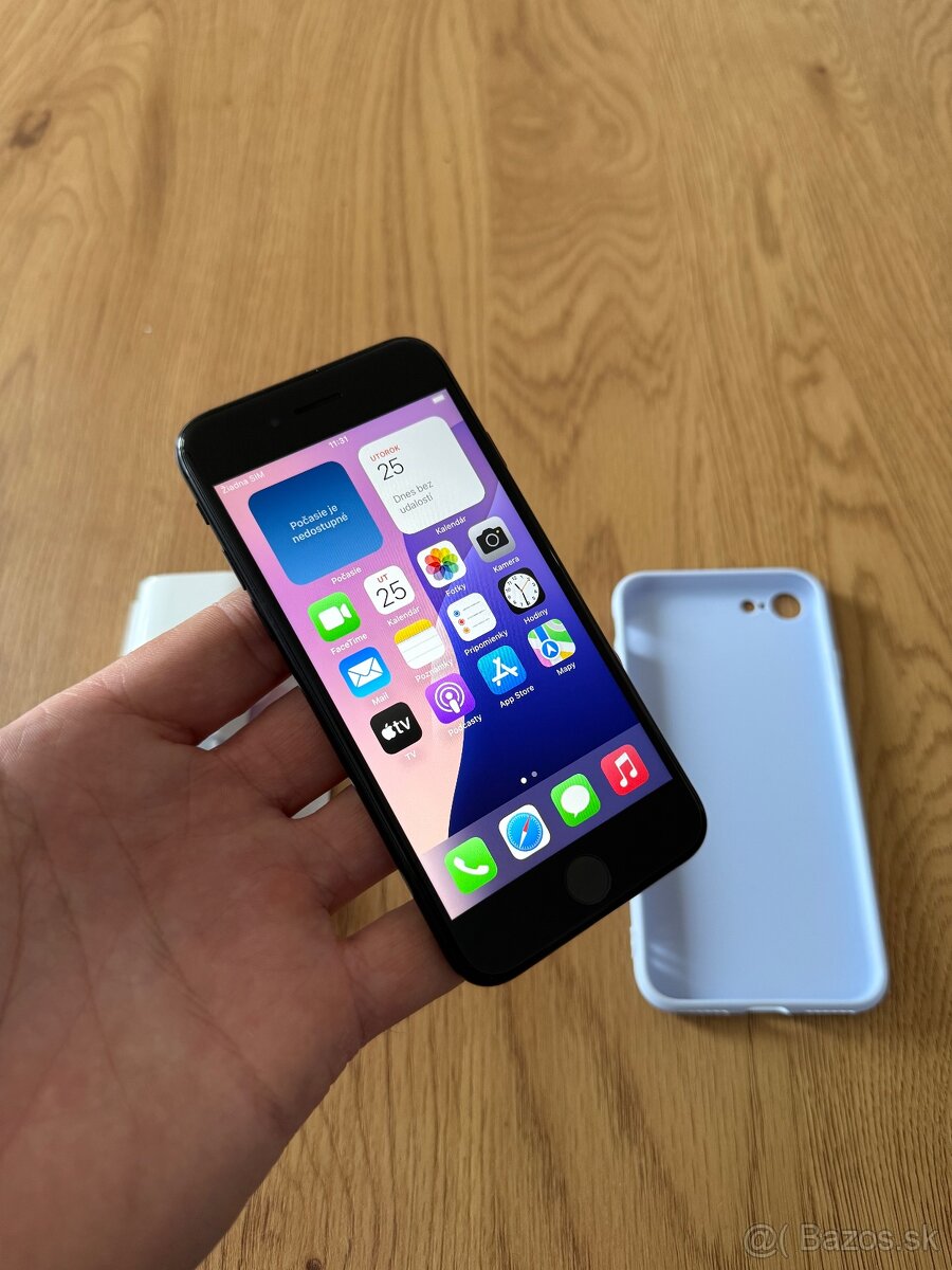 iPhone SE 2020 64 gb Black v záruke + príslušenstvo - 2