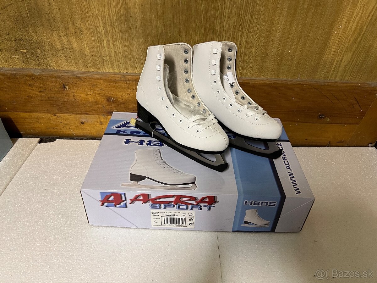 Krasokorčule č.36 damske biele - 2