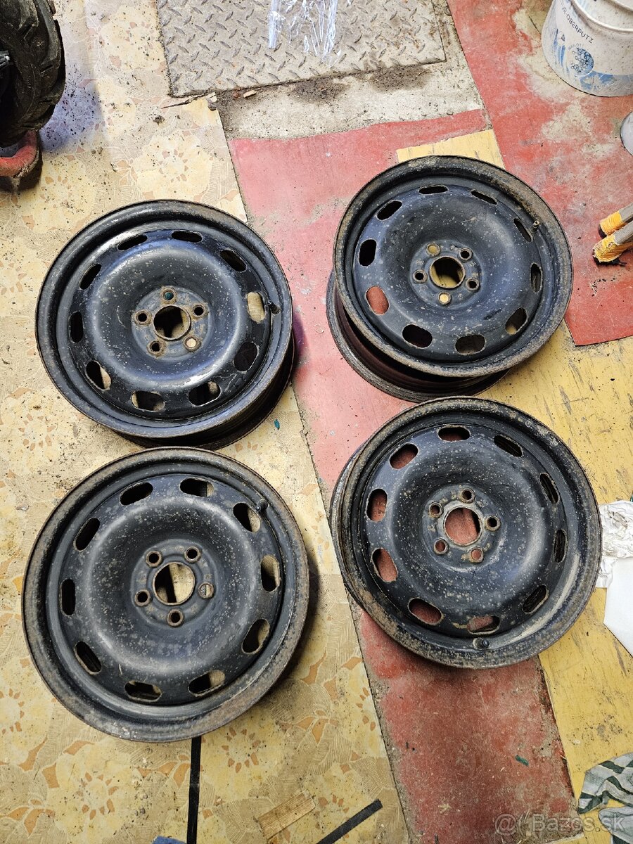 1ks plechový disk 5x112 R15 ET42 - 2