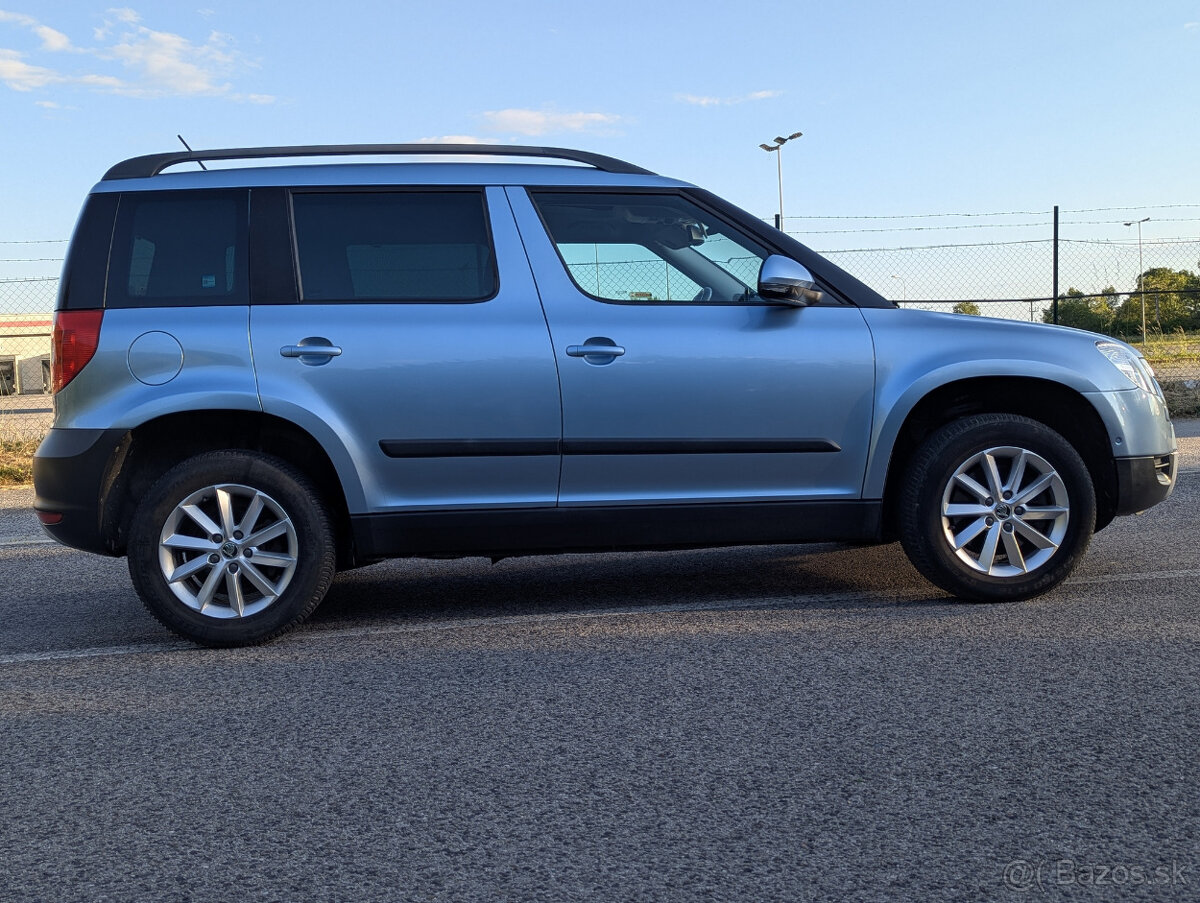 Yeti 8/2013 4x4 170k 125kW diesel 6° DSG 144340km