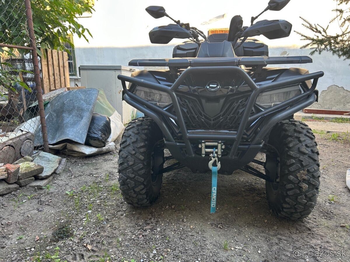Predám Ako novú štvorkolku CF moto 625 2024 V záruke