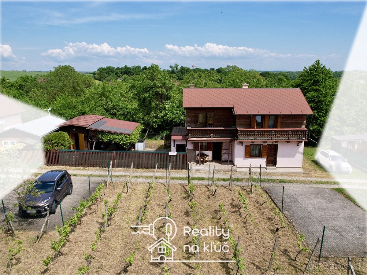 Na predaj krásna zariadená chata s vinohradom - Trávnica - 2
