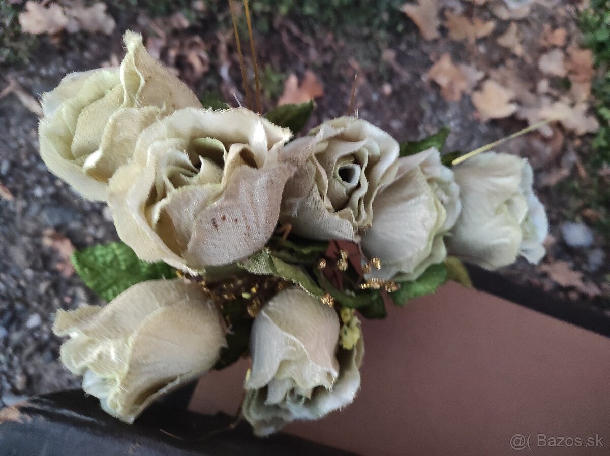 Umelé kvety na dekorácie/kytice - 2