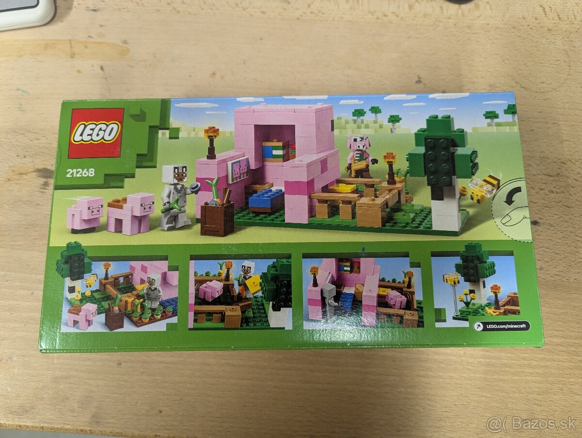 LEGO Minecraft 21268 The Baby Pig House (nerozbalené) - 2