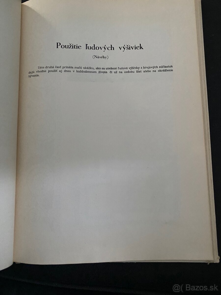 Výšivky Lichnerova 1956 - 2