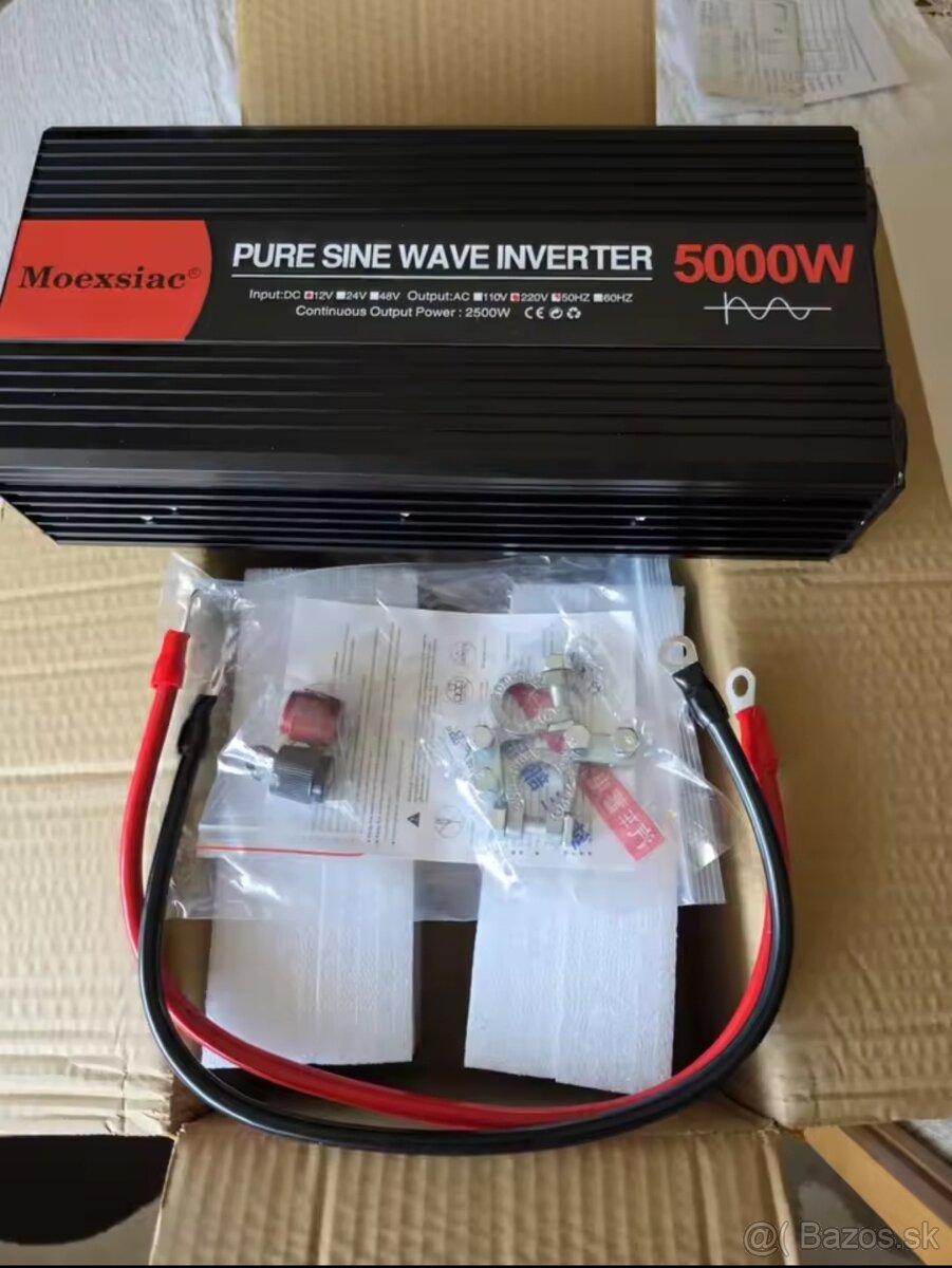 Menič napätia 48v->230v 5000W - 2