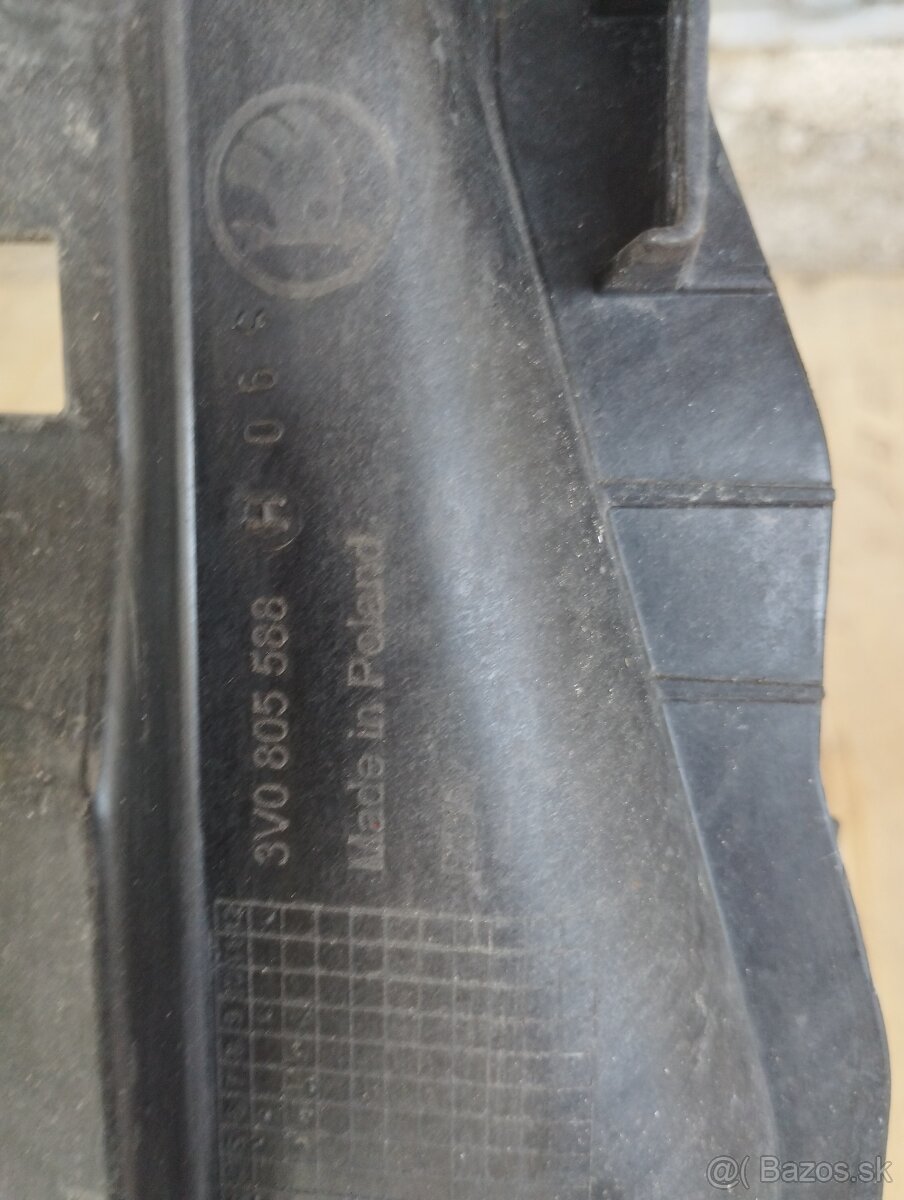 Chladičova stena Skoda Superb 3 - 2