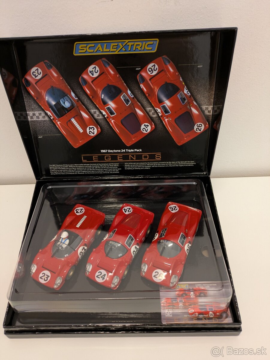 Scalextric Triple Pack 1967 Daytona 24hrs (C4391A) - 2
