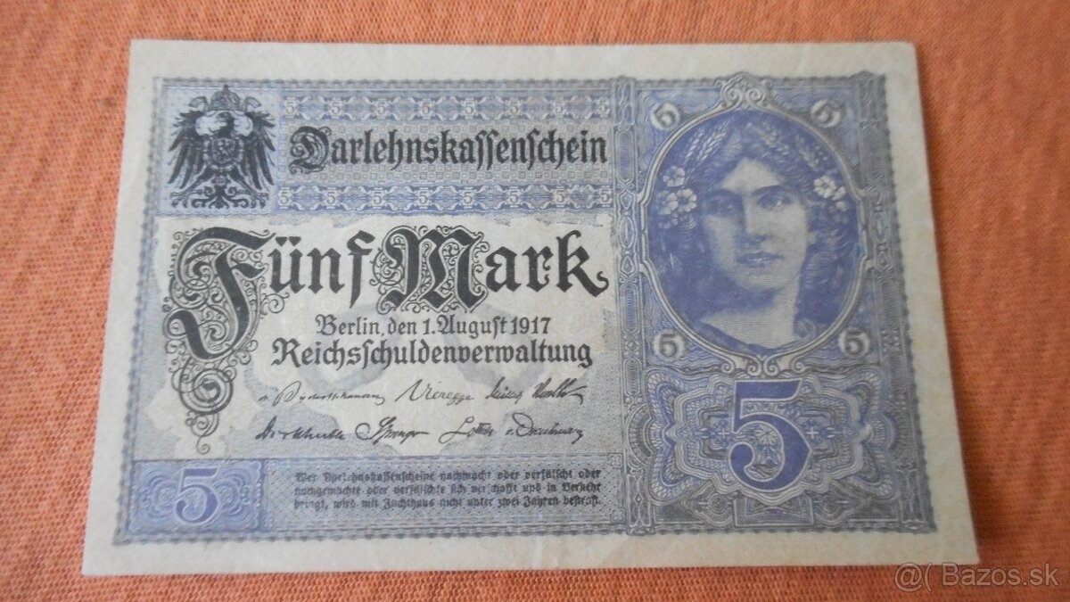 Bankovky - Nemecko 8 - 2