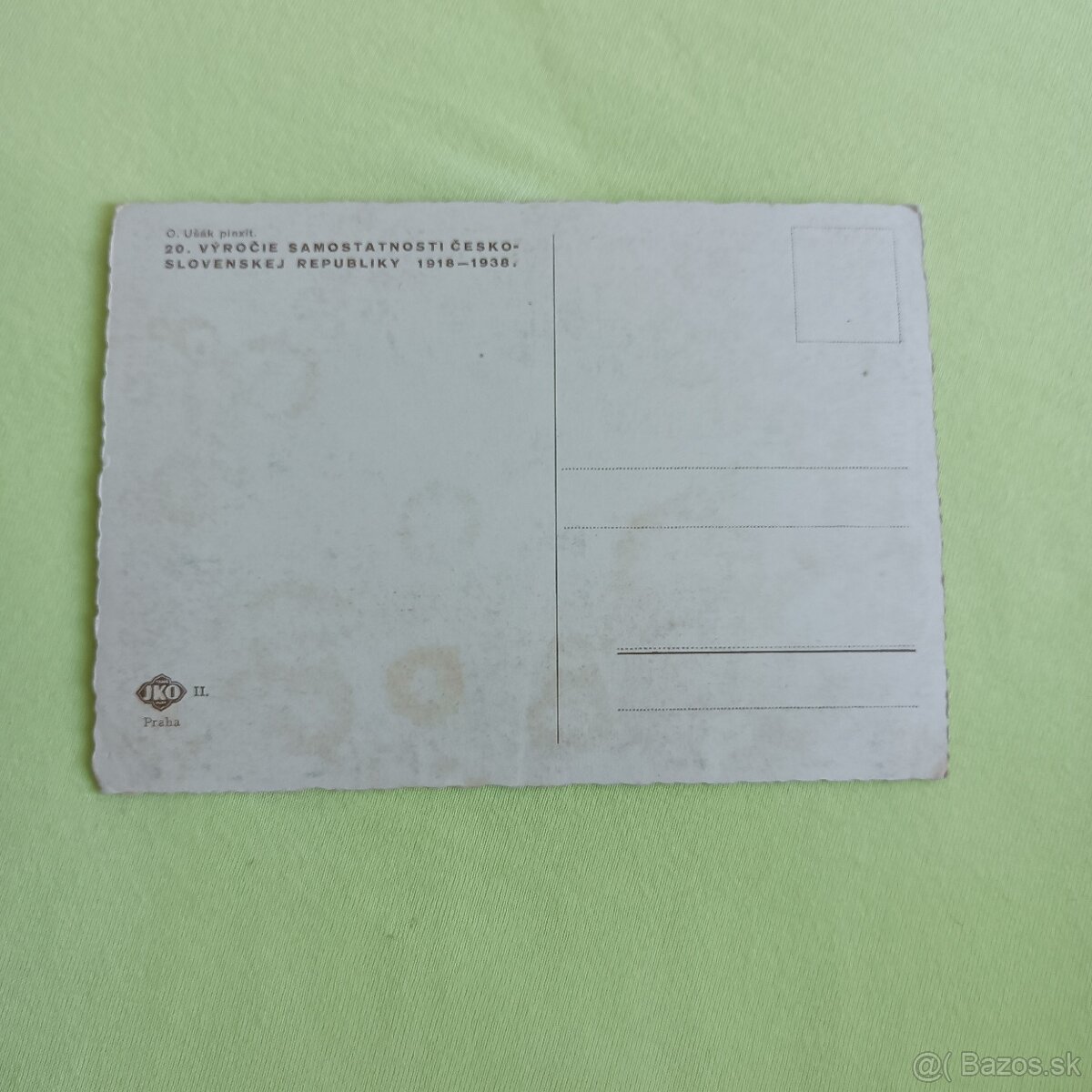 Predám staré retro pohľadnice Štefánika... - 2