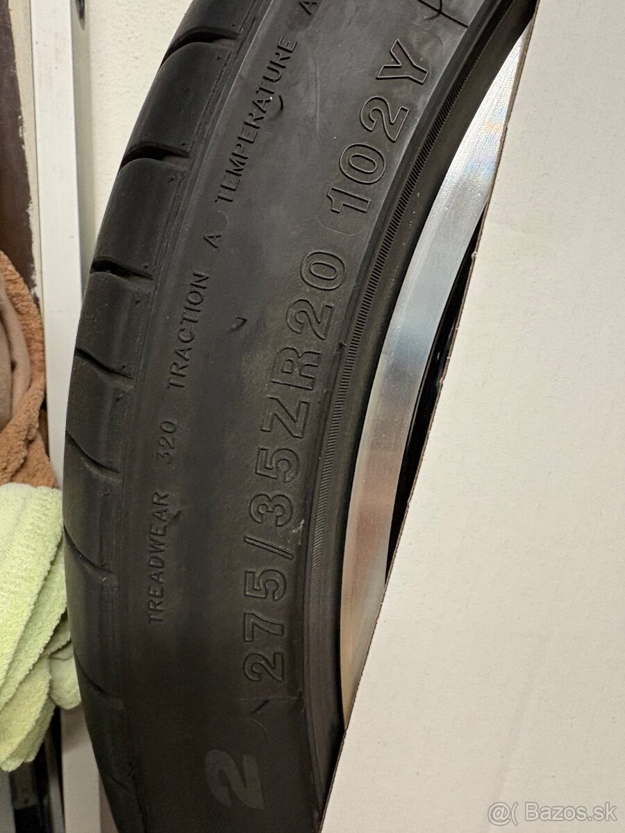 Dvojrozmer 245/40r20 a 275/35r20 - 2