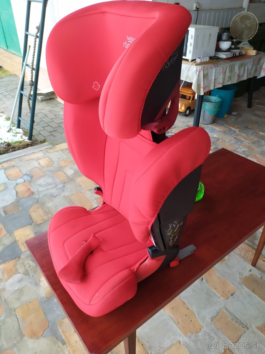 ROMER Kidfix SL Black Fire Red 2021 - 2