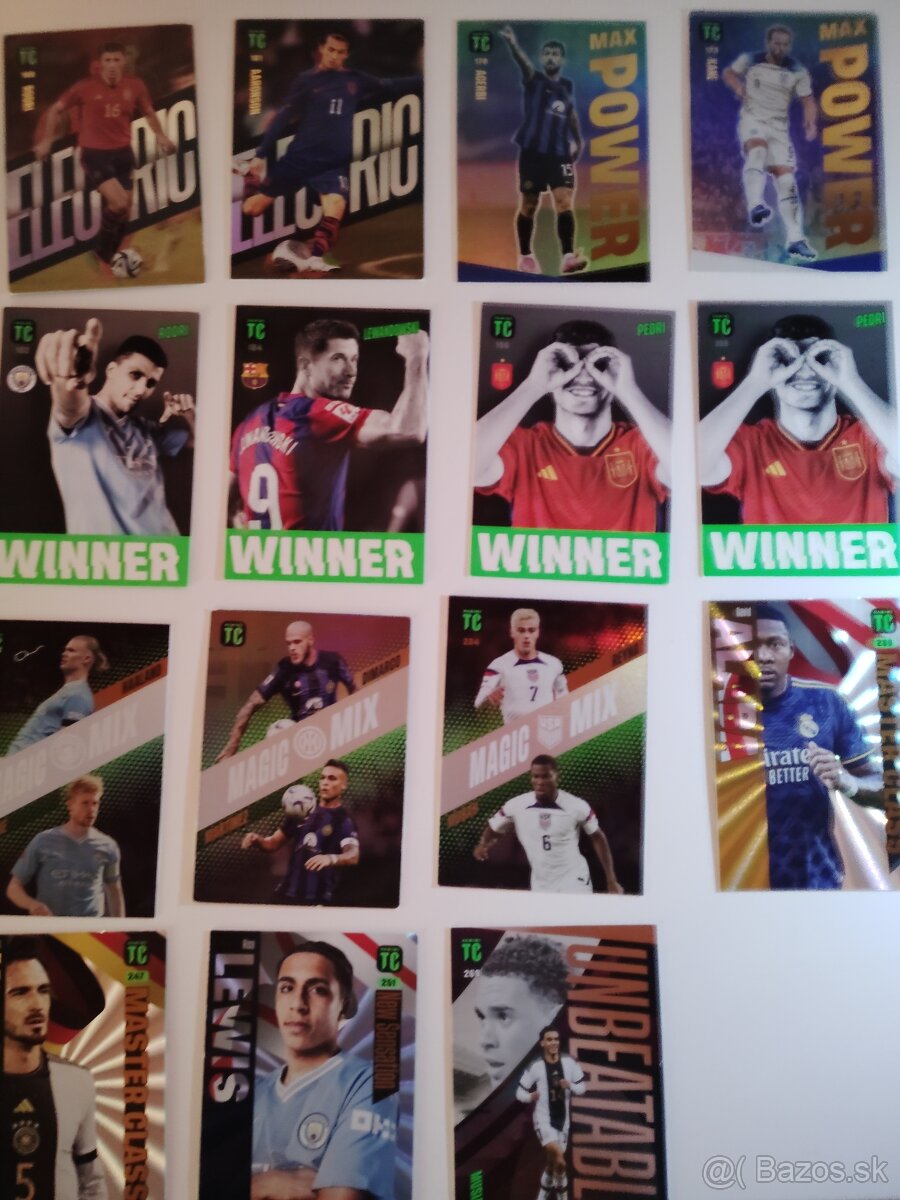 Futbalové karty Top Class 2024 - 2