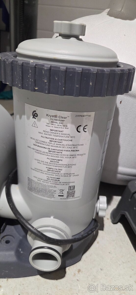 Filtrácia na bazén - 2