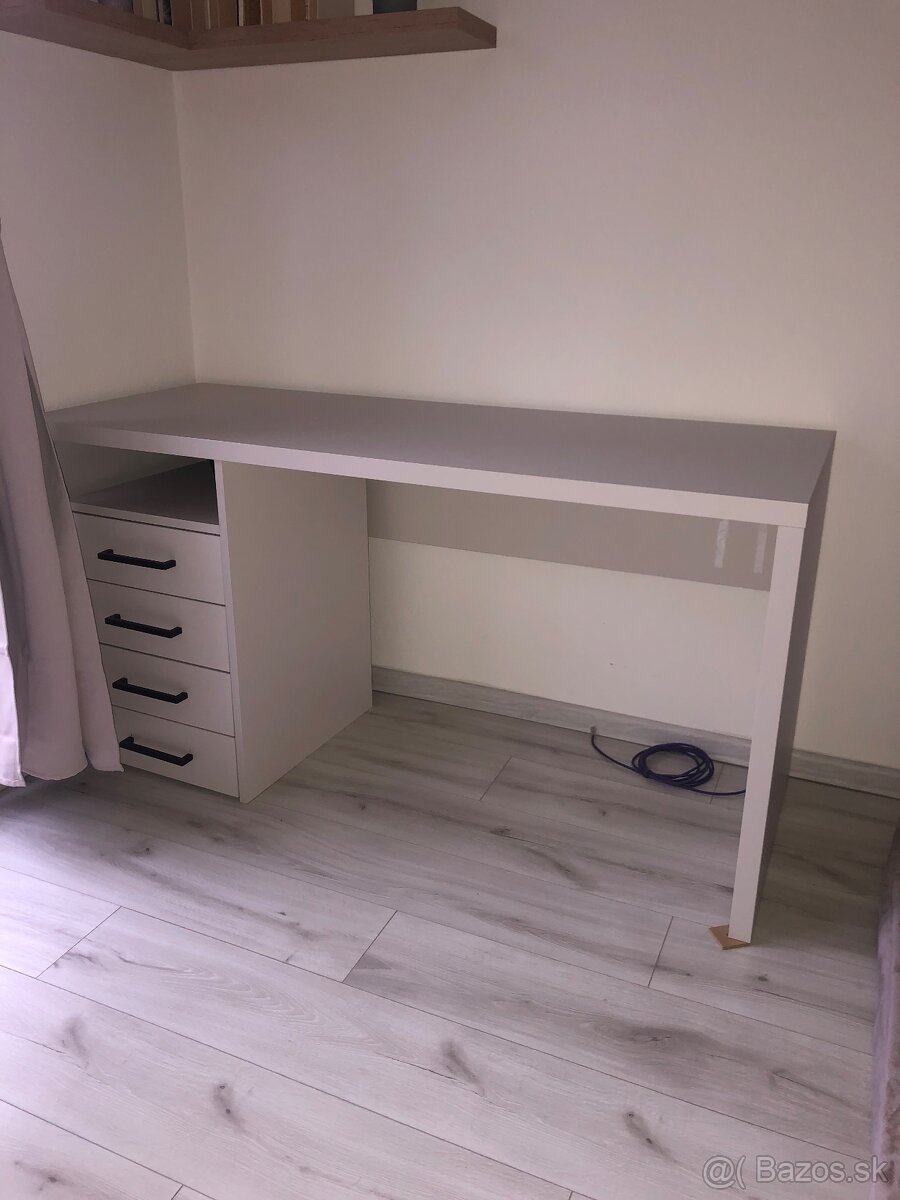 Predám písací/ pracovný stôl kašmírový - 2