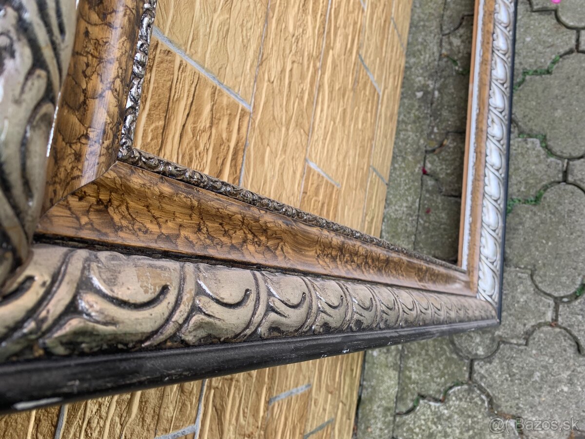 Veľký drevený rám na obraz - 2