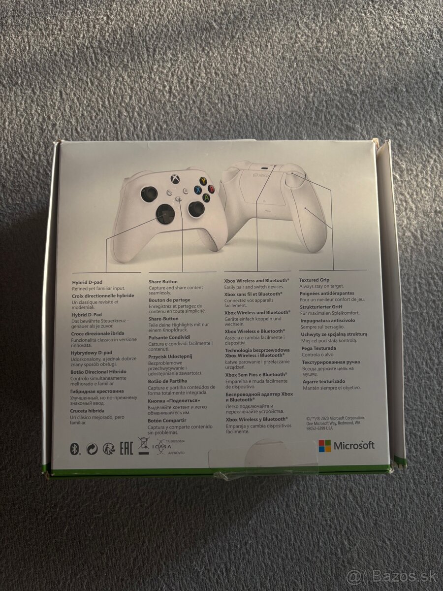 XBOX Ovládač Controller Robot White - 2
