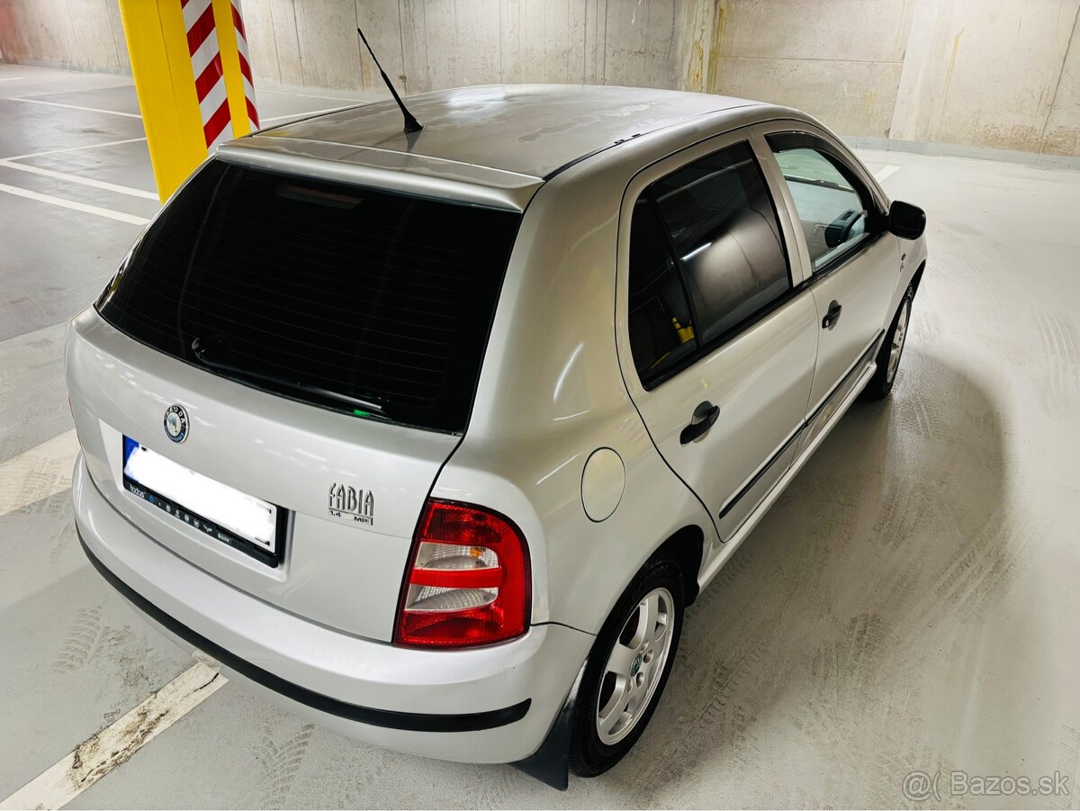 Skoda Fabia 1.4mpi 50kw, r.v.: 2002, 2xkluc - 2
