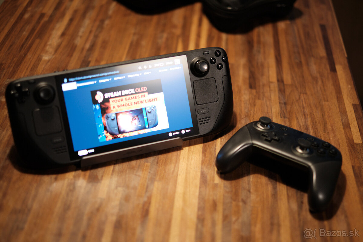 Steam Deck 1TB OLED + ovladac + dock - 2