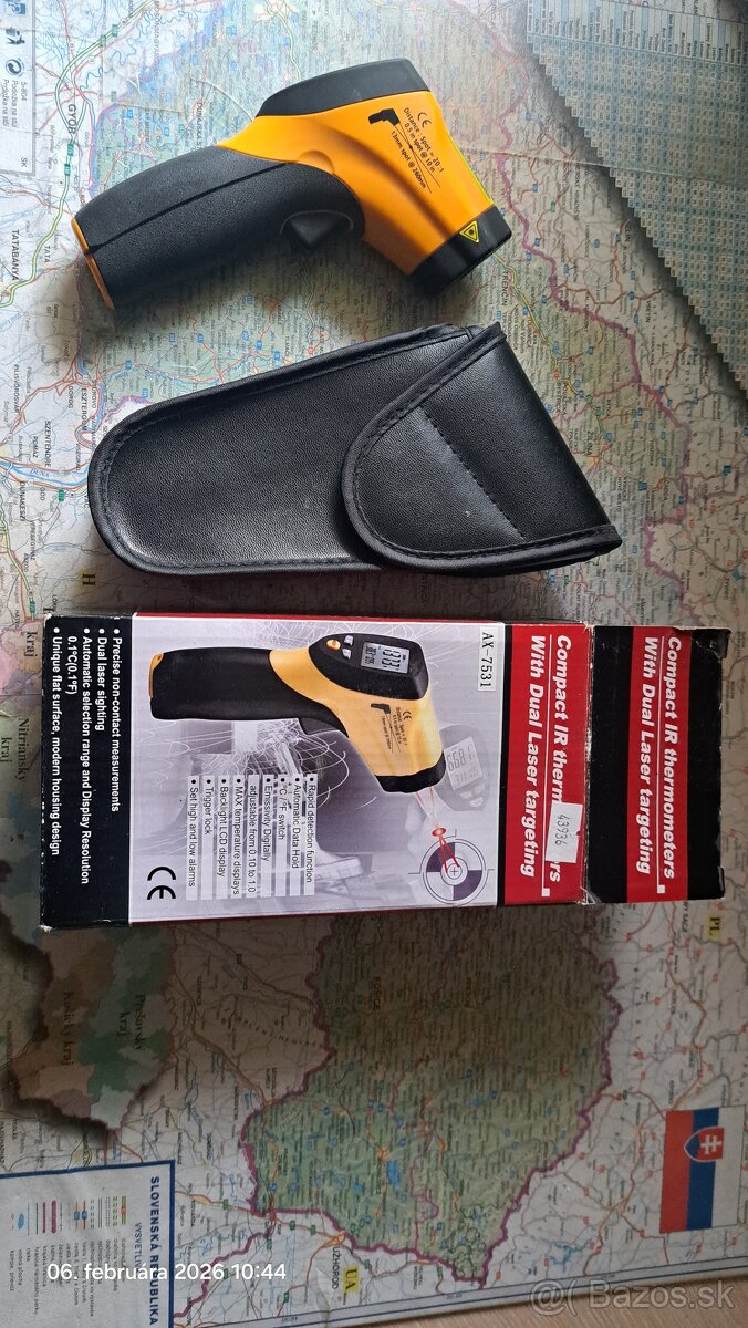 Bezkontaktný teplomer - 2