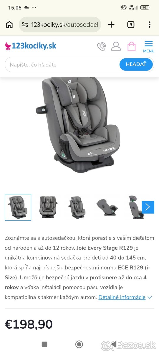 Autosedačka joie - 2