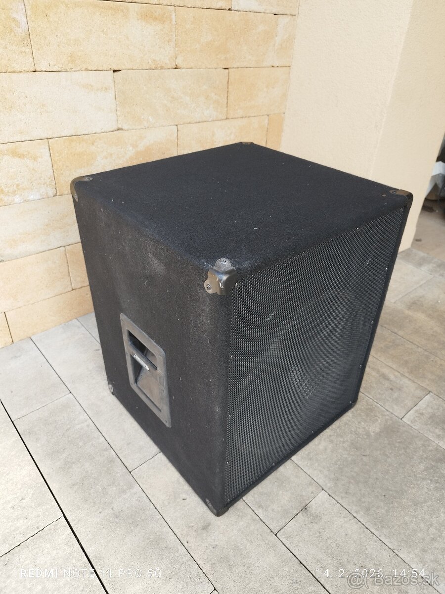 Pasívny Subwoofer omnitronic BX -1550 - 2