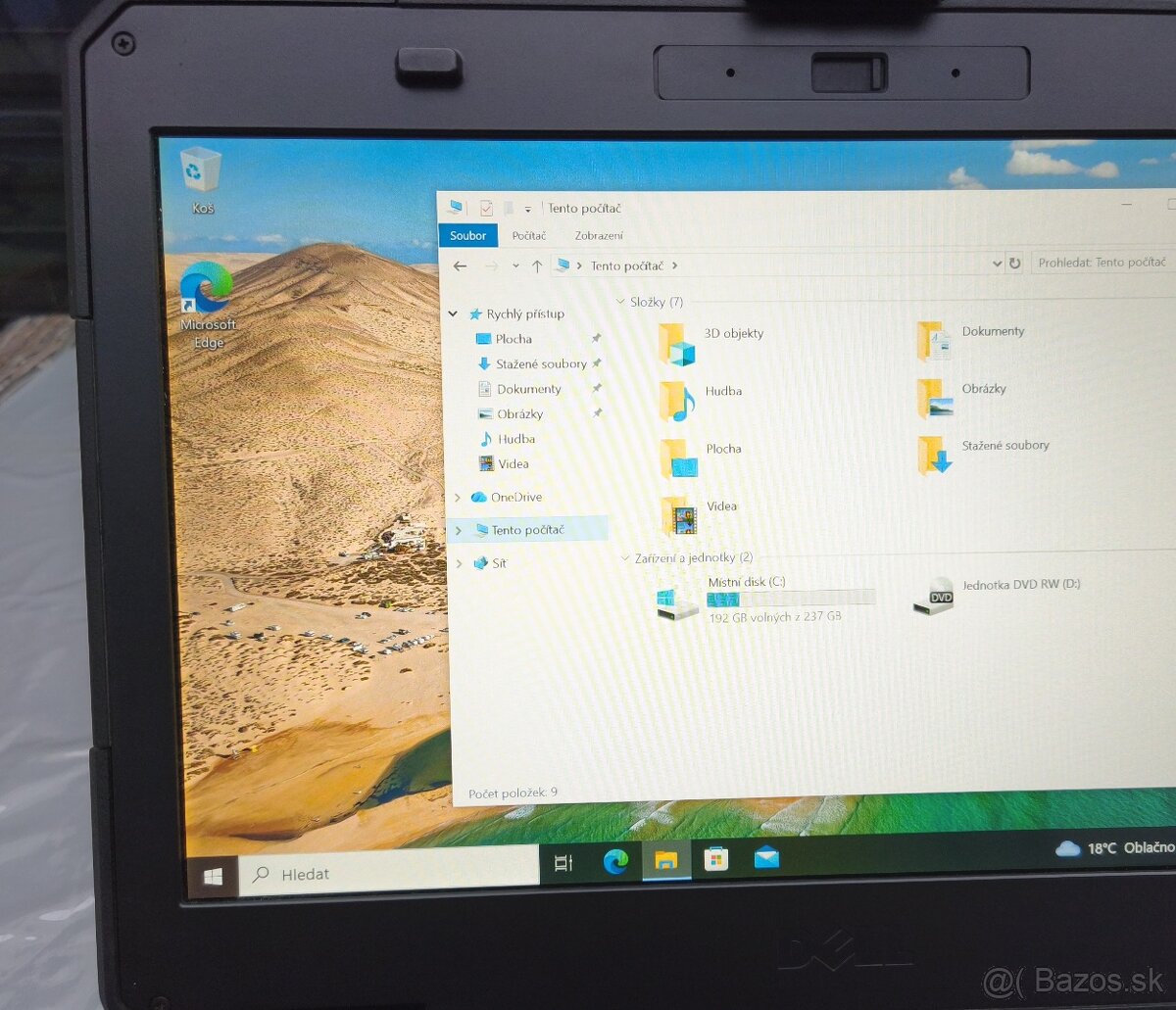Dotykový odolný notebook Dell Latitude Rugged E5414 /8GB RAM - 2
