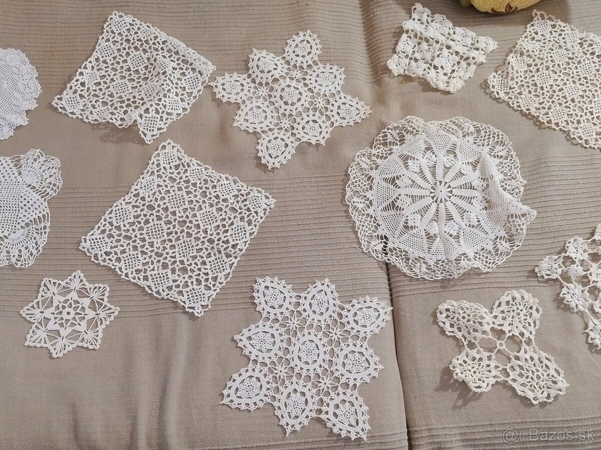 Háčkované decky - 2