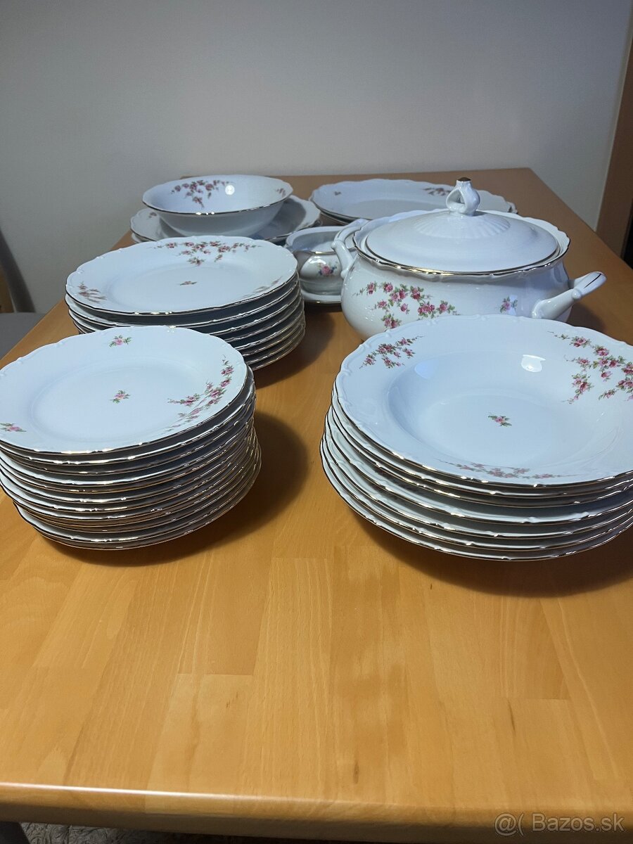 PORCELANOVA Obedova suprava Czechoslocakia - 2