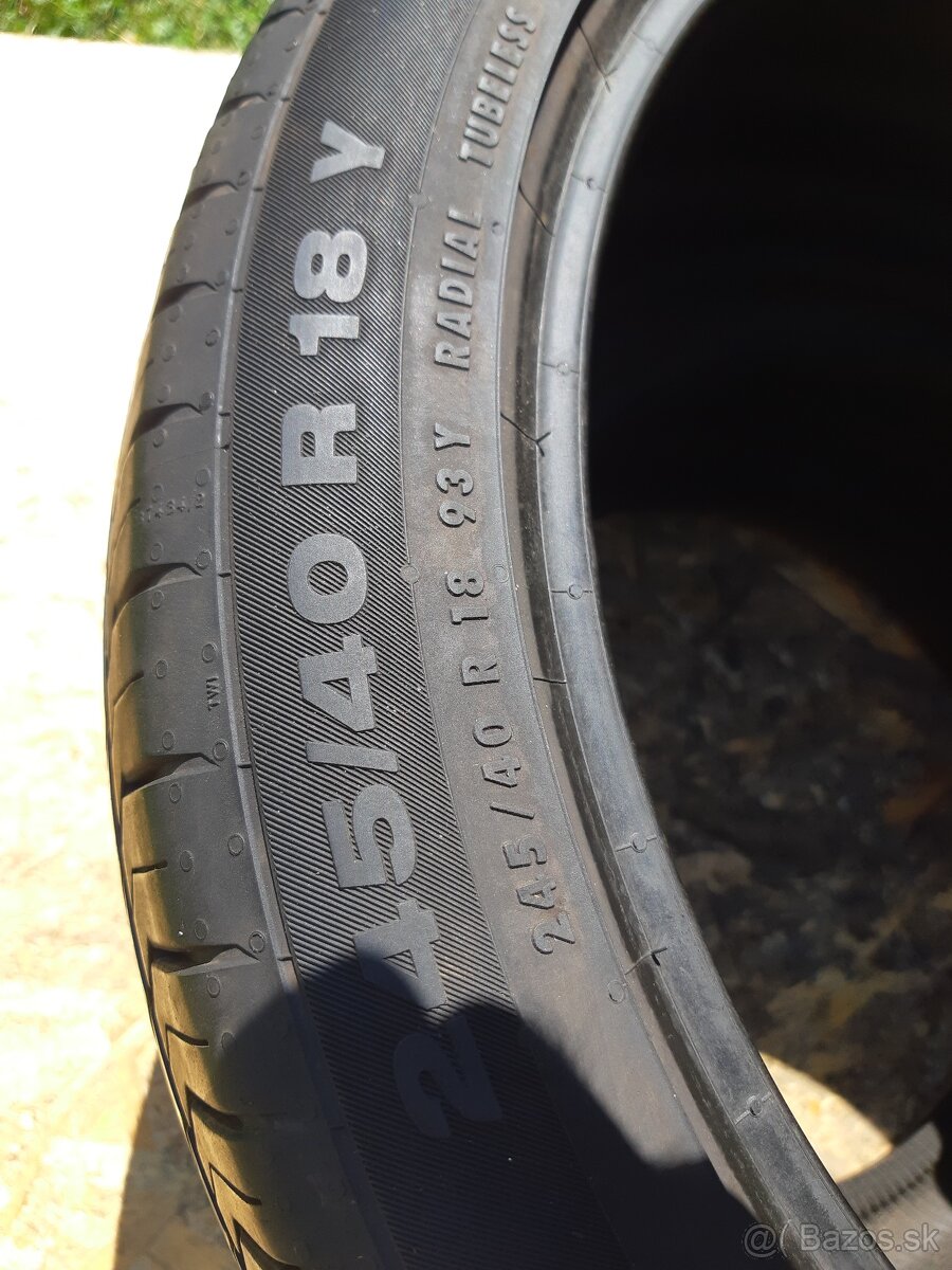 245/40 r18 letné pneumatiky continental - 2