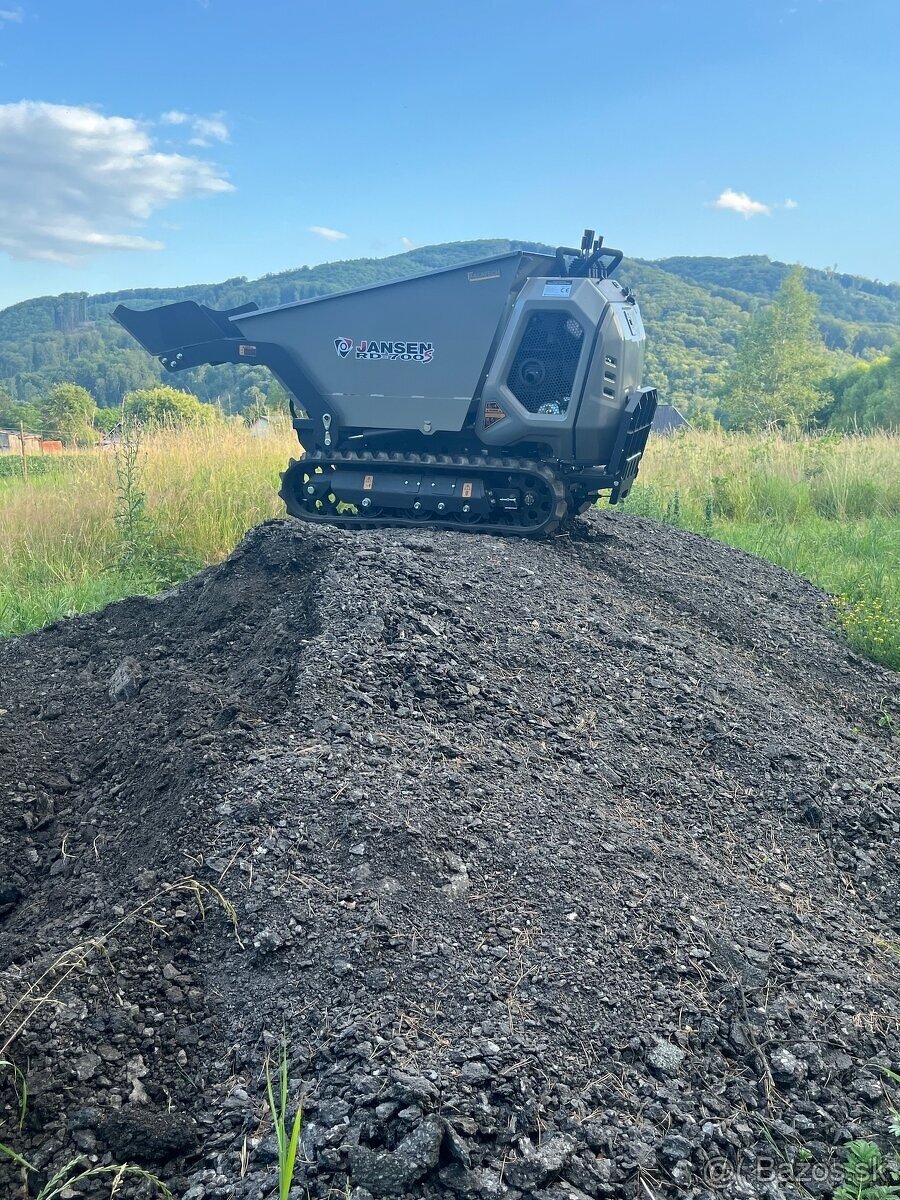 Minidumper na prenájom Sobrance a okolie - 2