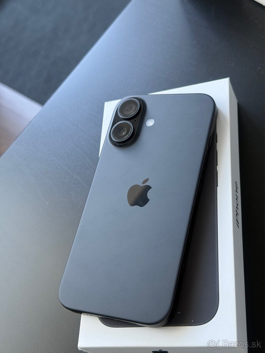 iPhone 16 - Záruka 06.2027 + darček - 2