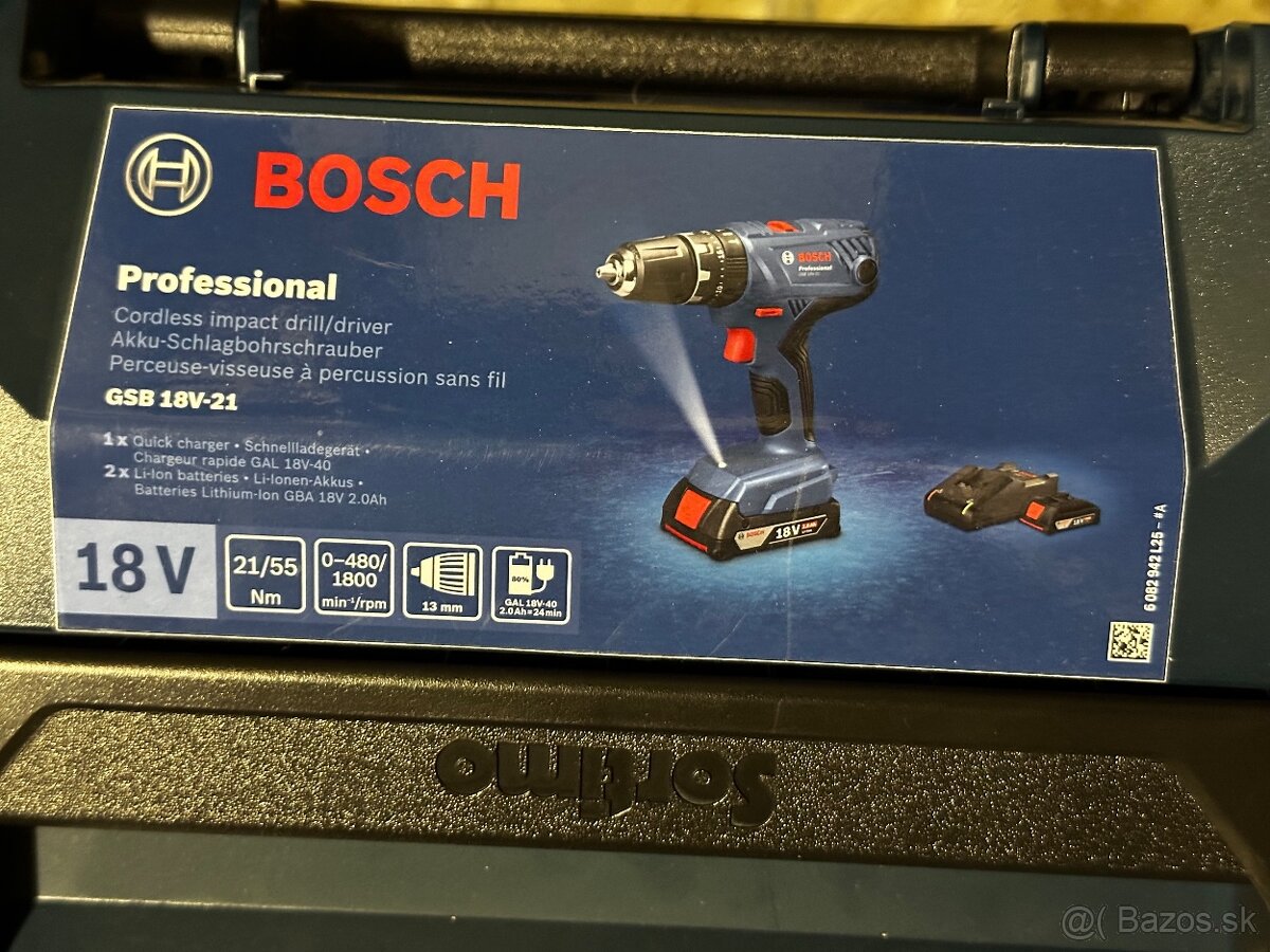 Bosch GSB 18V-21 vrat. Aku - 2