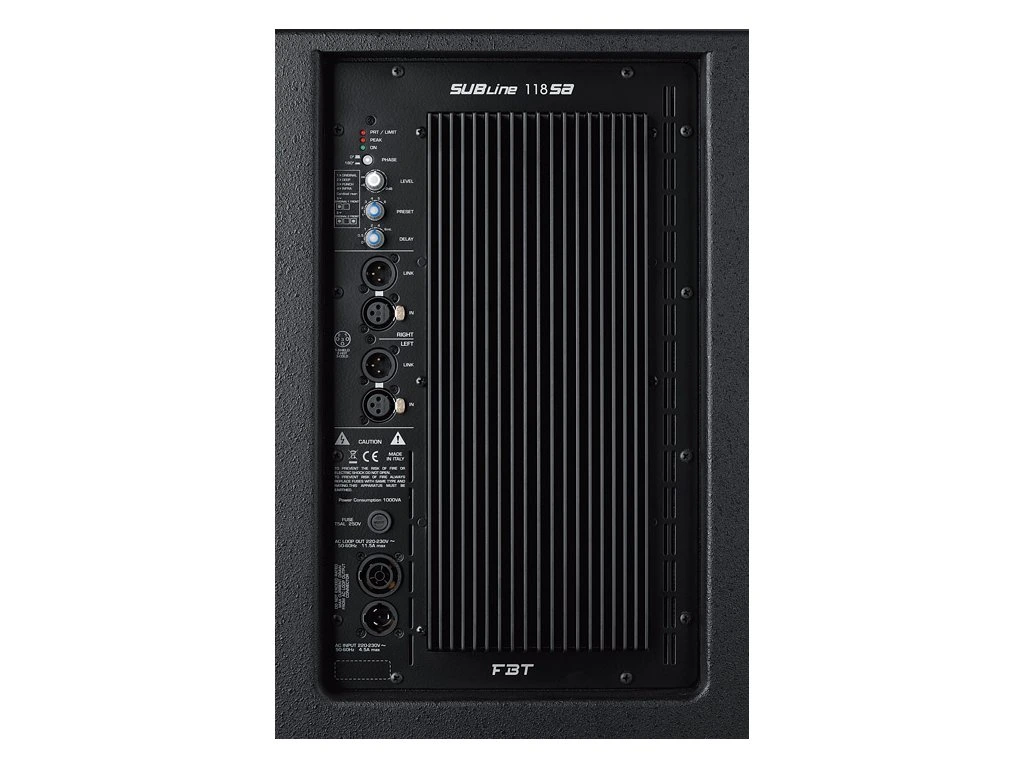 FBT Subline 118SA (2400W PEAK a 1200W RMS) - 2