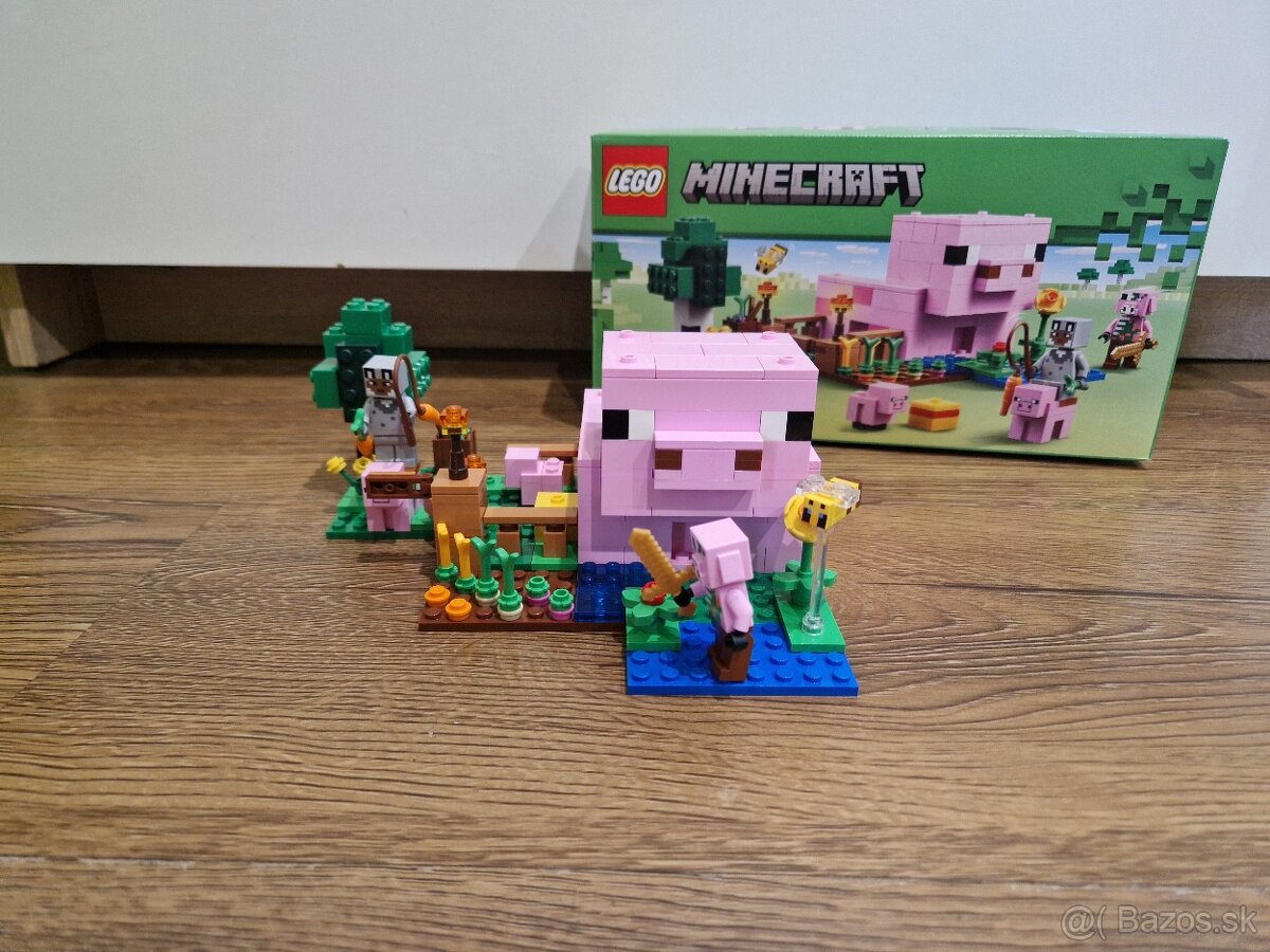 Lego 21268 Minecraft-Domček prasiatka - 2