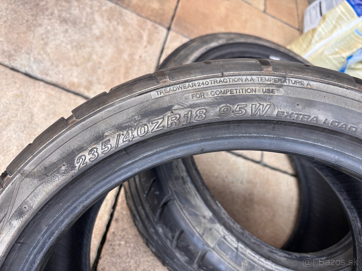 West Lake 235/40 r18 semi slick - 2