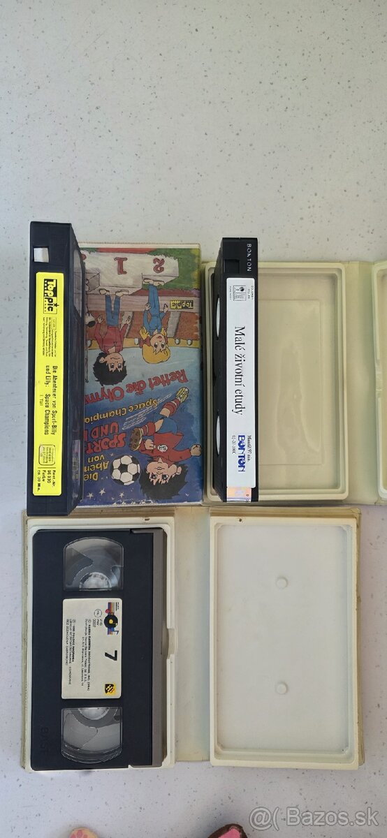 Retro Originál VHS kazety - 2