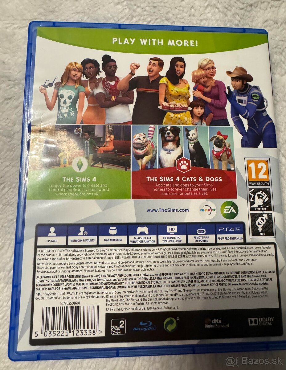 PS4 the SIMS 4 bundle + CATs & DOGs - 2
