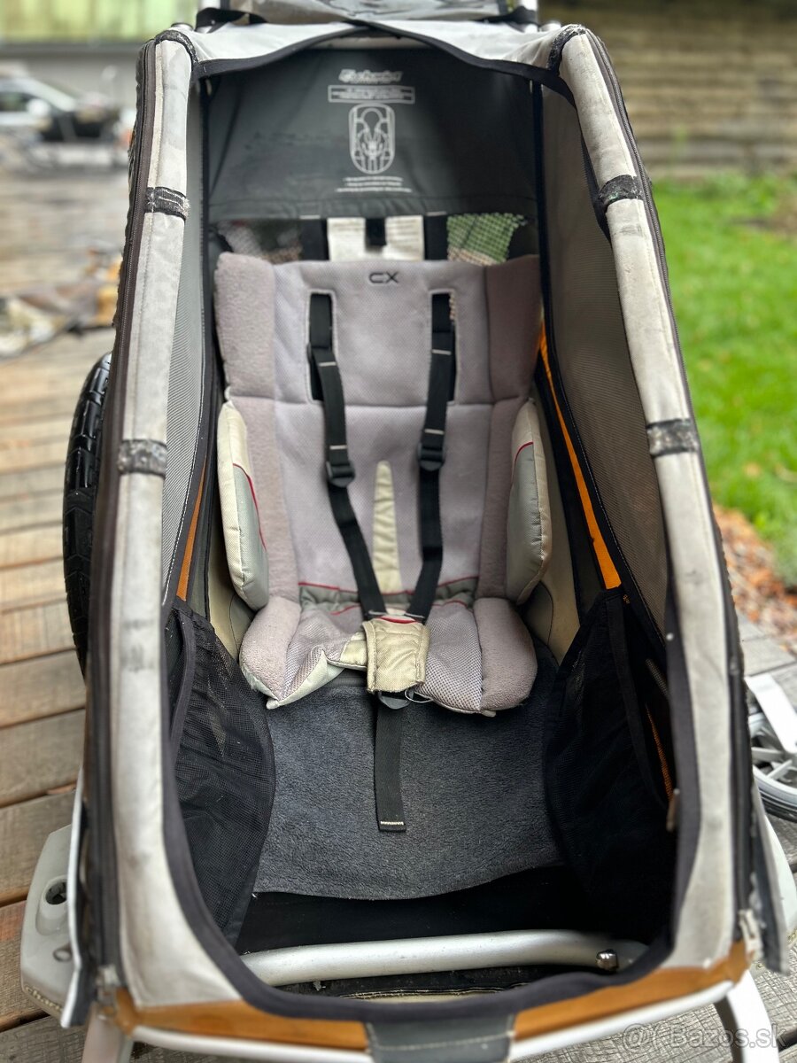 Cyklovozik Thule Chariot CX1 + Ski Set - 2