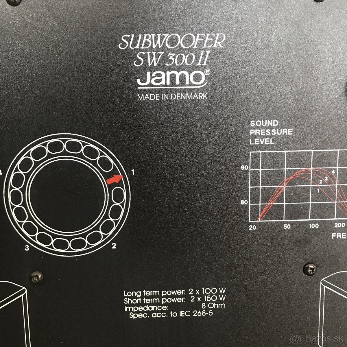 Subwoofer Jamo SW300 II - 2