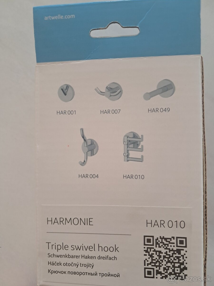 Hacik trojity do kupelne novy artwelle harmonie - 2