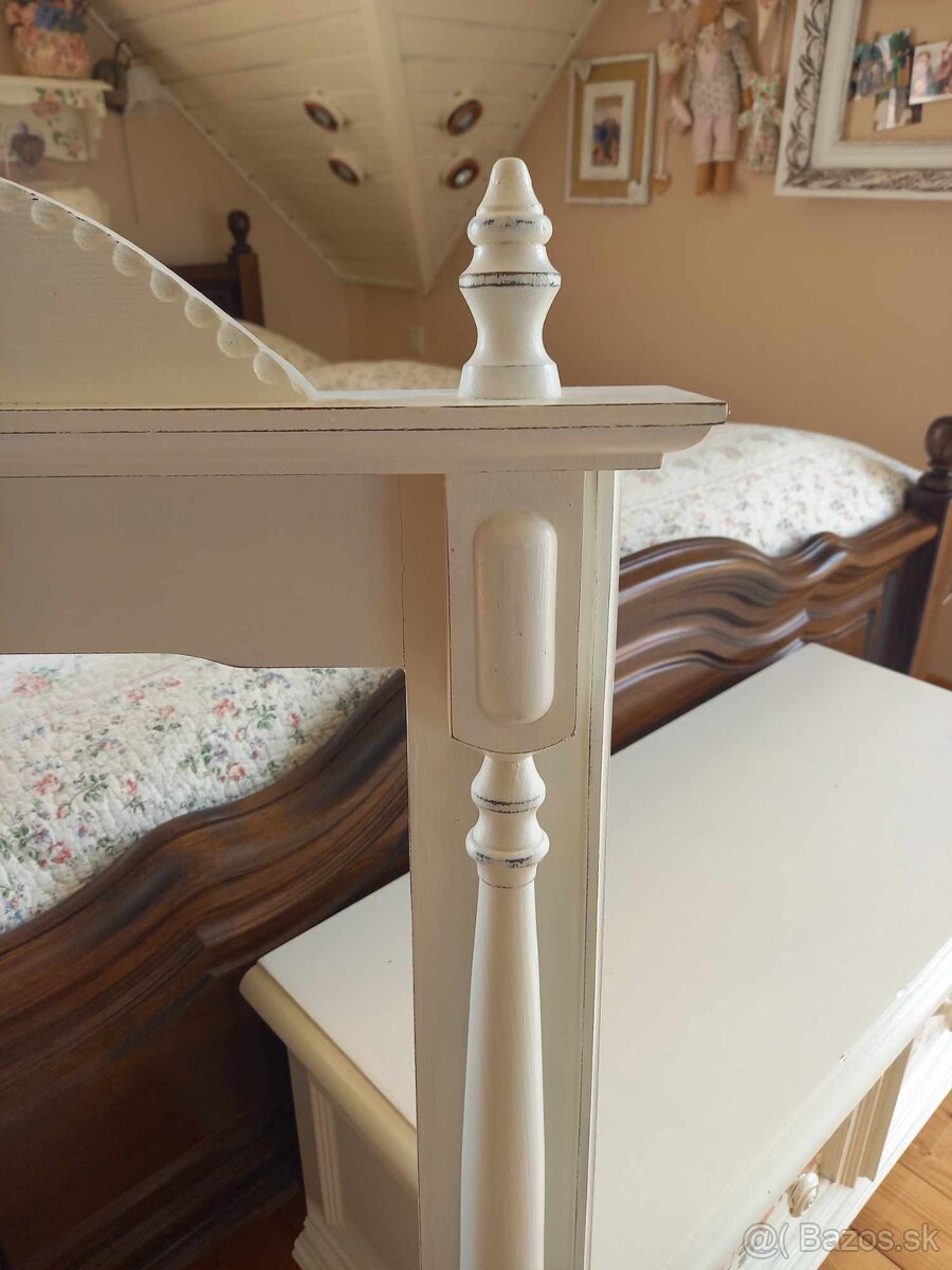 starožitný rustikálny rám na zrkadlo (obraz) 2 - 2