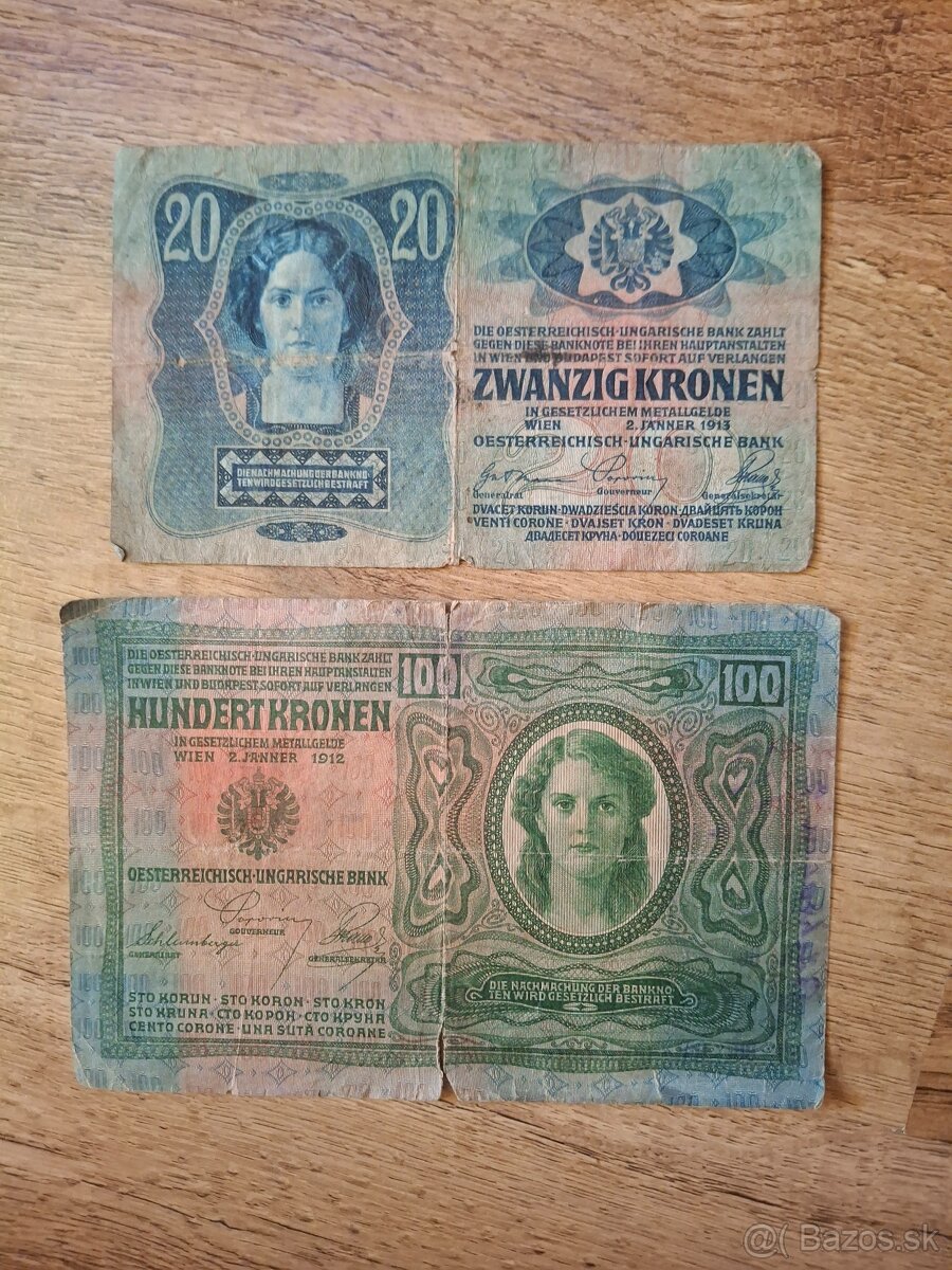 Staré bankovky - 2
