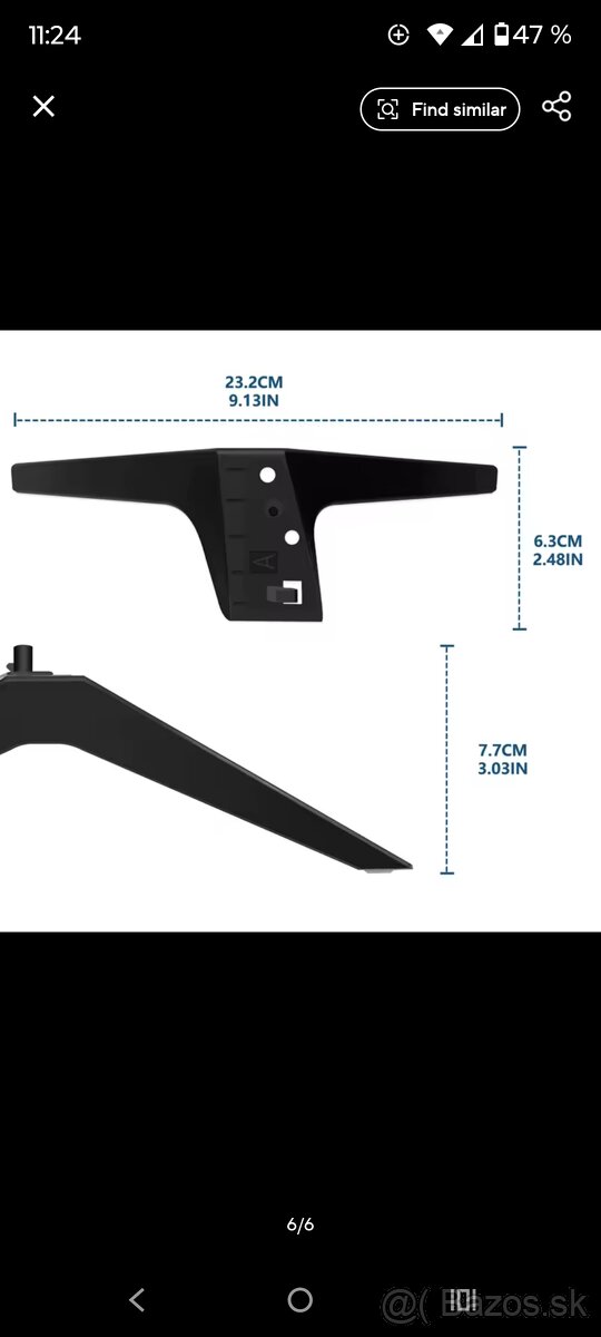Podstavec na TV LG, nožičky - 2
